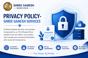 Privacy Policy - Shree Ganesh Services