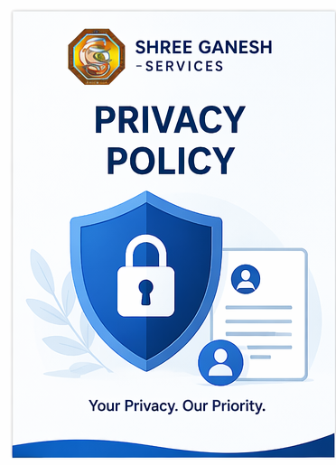 Privacy Policy and Data Security - Shree Ganesh Services